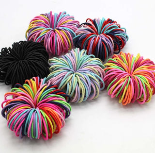 100 Candy Color Hair Bands