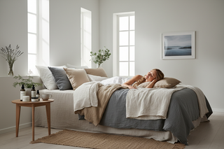 generer et bilde der nordisk skjønnhet blir satt i fokus, sammen med helse, søvn og skjønnhet