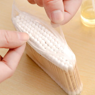 Nordic Bamboo Beauty Swabs – 200 Pack