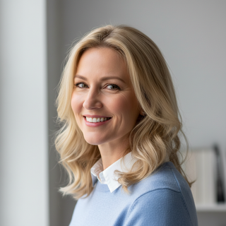 little older and blond